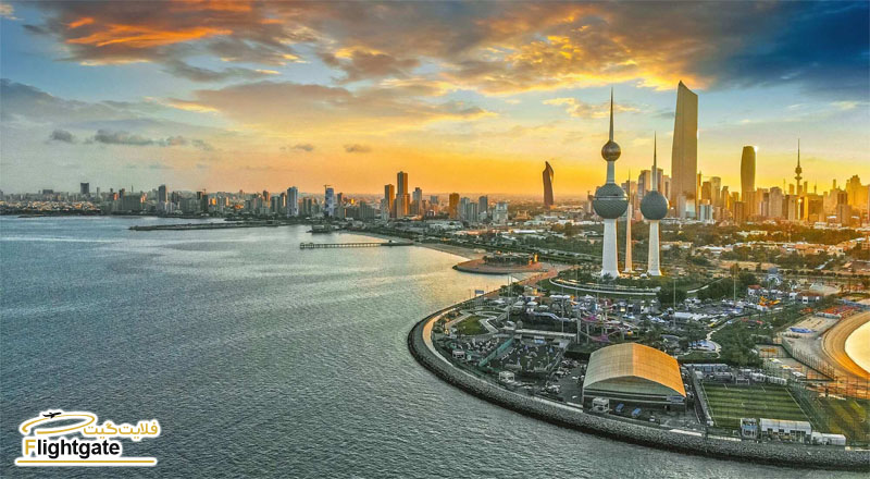 ارزانترین بلیط هواپیما اهواز به کویت
